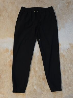 Michael Kors Women's Black Drawstring Jogger Pants